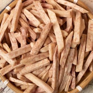 Natürlich ungewürzt Taro Chips 100g