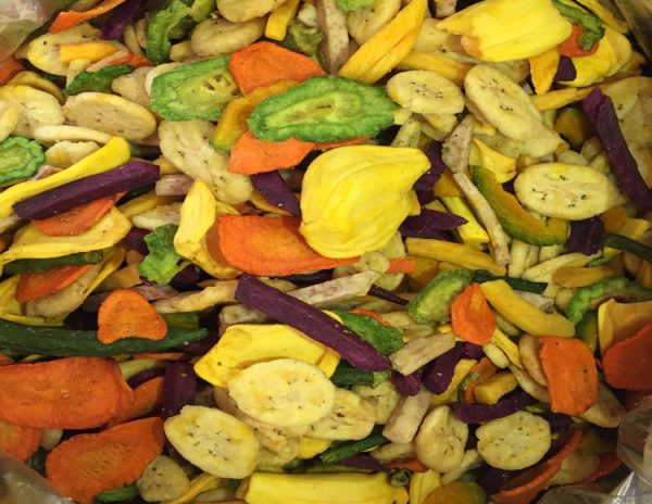 Exotischer getrocknete Obst und Gemüse Mix