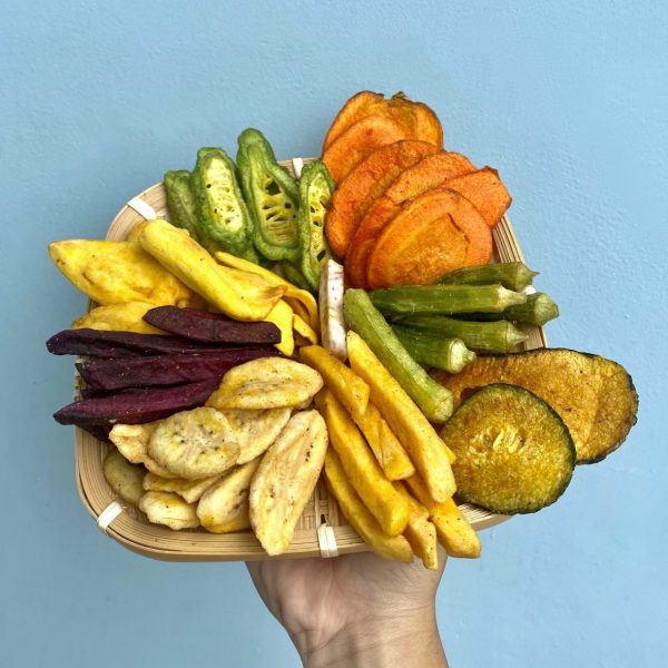 Exotischer getrocknete Obst und Gemüse Mix