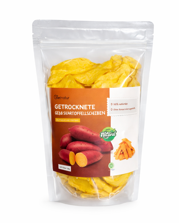 Getrocknete Süßkartoffel