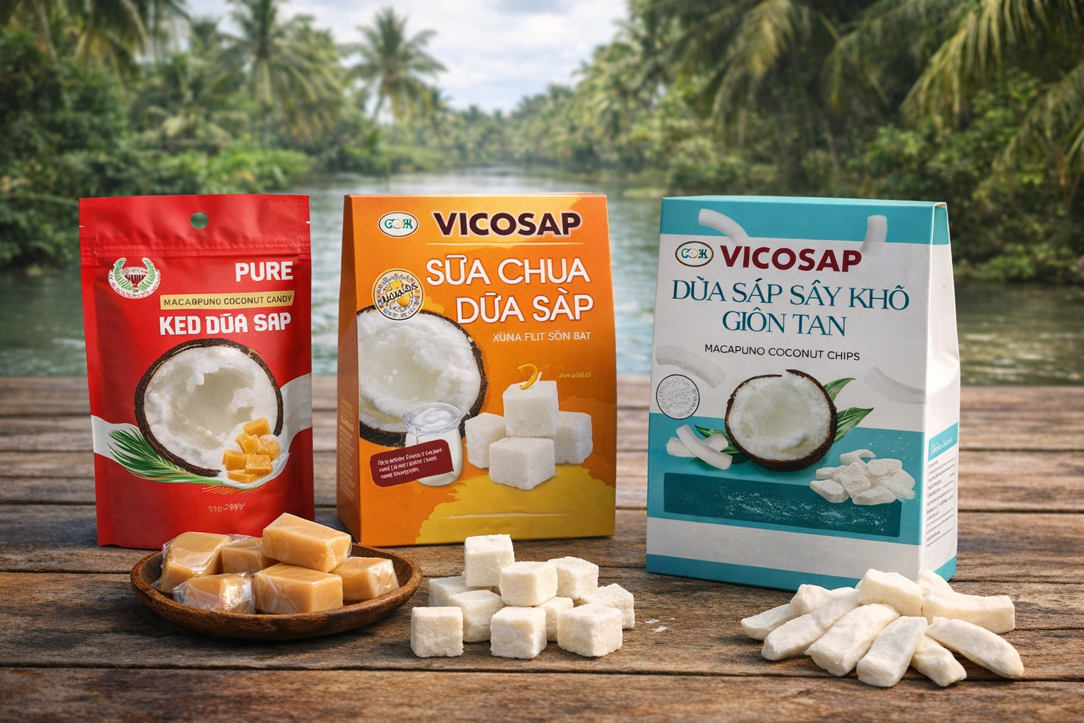 Entdecke viele spannende Makapuno-Kokosnuss Produkte bei VietNatur