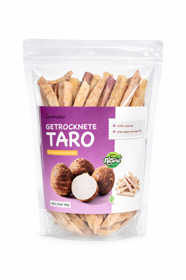 getrocknete Taro ungewürzten getrocknete Taro Chips