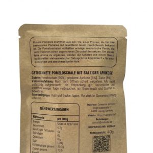 Getrocknete Pomeloschale mit salziger Aprikose aus Vietnam