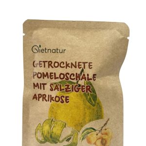 Getrocknete Pomeloschale mit salziger Aprikose aus Vietnam