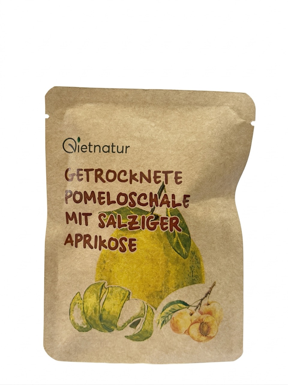 Getrocknete Pomeloschale mit salziger Aprikose aus Vietnam