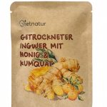 Getrockneter Ingwer mit Kumquat und Honig