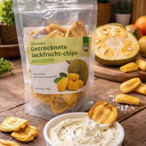 Knusprige Jackfrucht-Chips (100g)