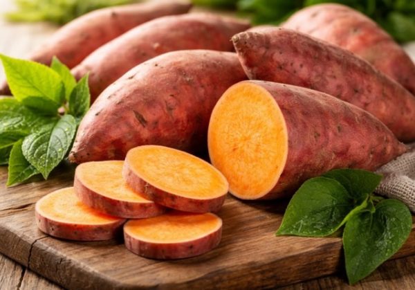 Knusprige Süßkartoffelchips