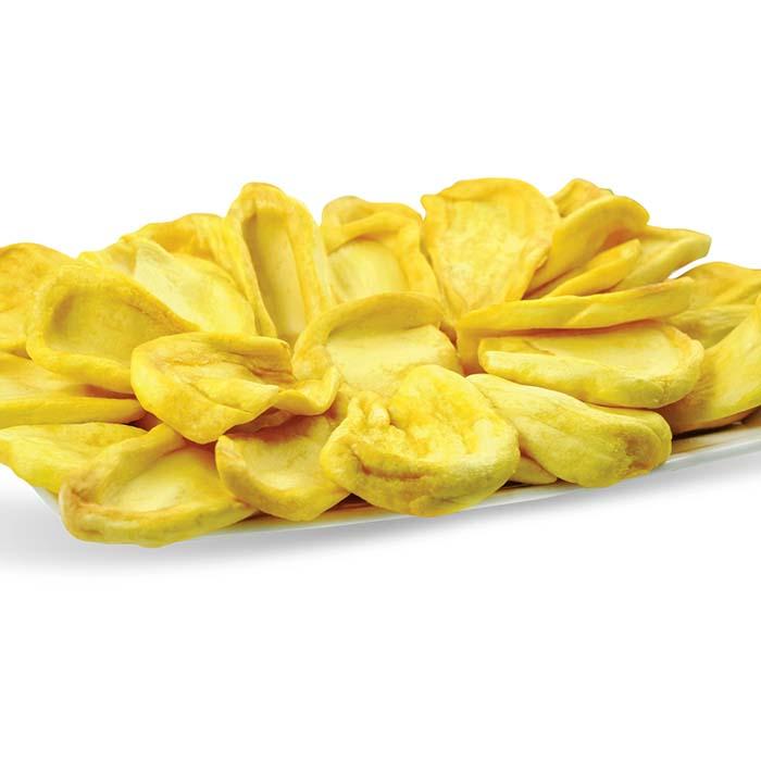 Getrocknete Jackfrucht – ein praktischer Snack für stressige Tage