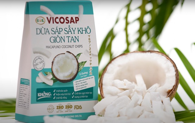 Die getrocknete Macapuno-Kokosnuss von VietNatur bewahrt dank moderner Technologie ihren ursprünglichen Geschmack