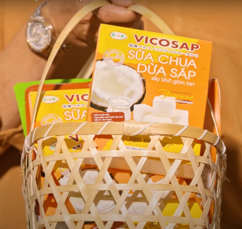 Macapuno-Kokosjoghurt eignet sich perfekt als Geschenk für Freunde und Familie.