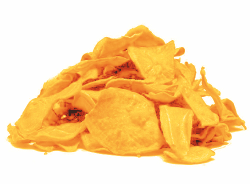 Die knusprigen Süßkartoffel-Chips von VietNatur eignen sich ideal, um daraus viele kreative und leckere Gerichte zu zaubern