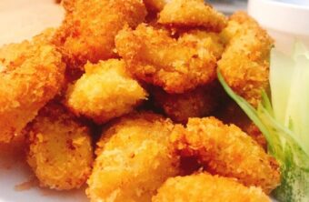 Hähnchen-Rezept mit knusprige Süßkartoffelchips
