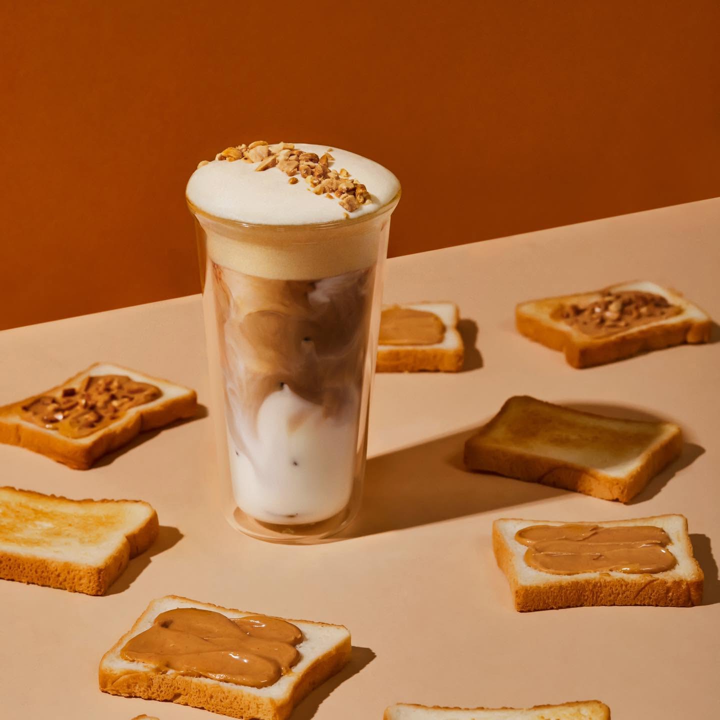 Erdnussbutter-Kaffee – eine außergewöhnliche Kreation, die in Erinnerung bleibt.