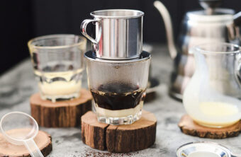 Ultraleichter vietnamesischer Kaffeefilter für Camping