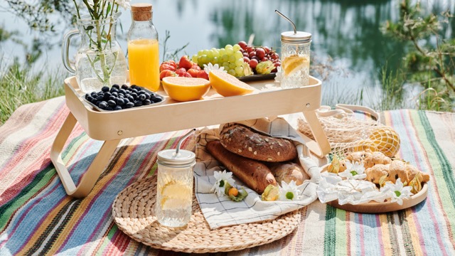 Camping in Leipzig: Lebensmittel planen