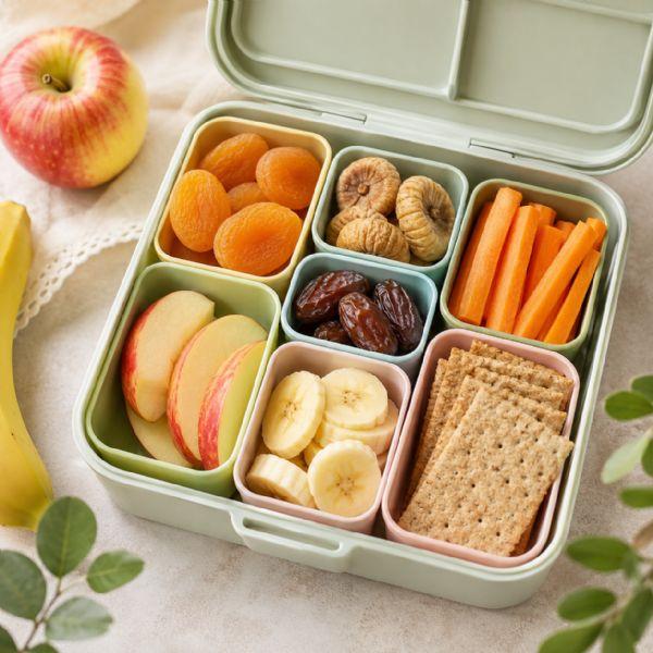 Eine abwechslungsreiche Snack-Auswahl unterstützt Kinder dabei, ausgewogene Essgewohnheiten zu entwickeln