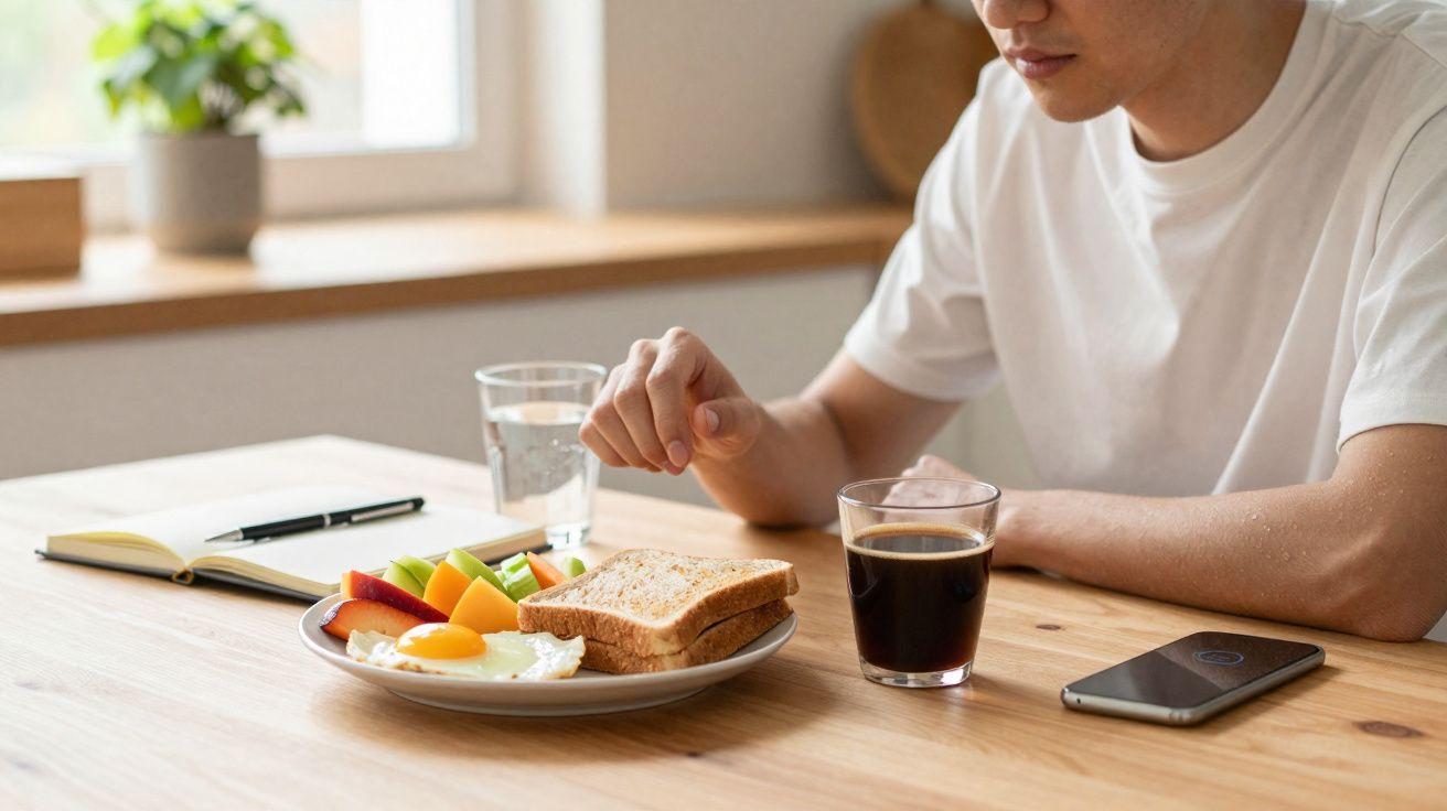 Ein kleiner Snack vor dem Kaffeetrinken kann helfen, Magenreizungen zu reduzieren