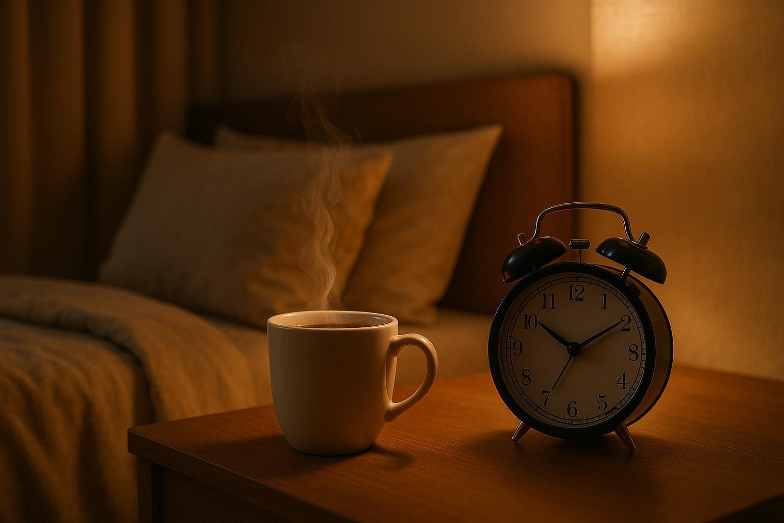 Vermeiden Sie Kaffee nach 17 Uhr, um die Schlafqualität zu unterstützen
