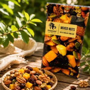 Nuss- & Trockenfruchtmischung 40g – Bild 5