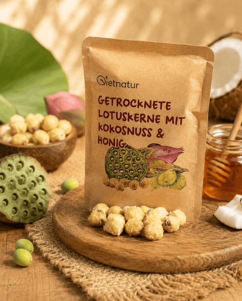 Lotussamen verbinden traditionelle Aromen mit modernen Genussmöglichkeiten