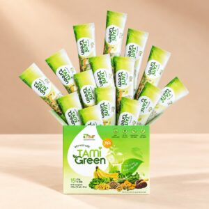 Grünes Getreidepulver mit Gemüse 300g – Bild 3